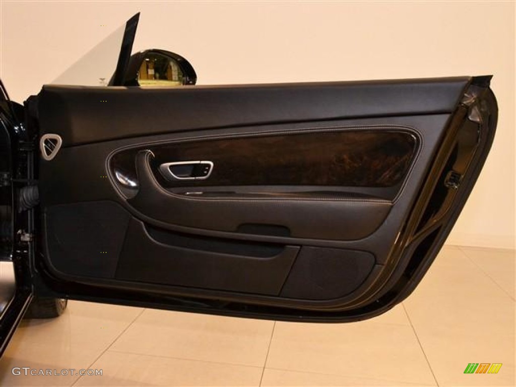 2010 Bentley Continental GTC Speed Beluga Door Panel Photo #58552902