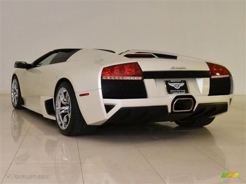 Balloon White 2008 Lamborghini Murcielago LP640 Roadster Exterior Photo #58552965