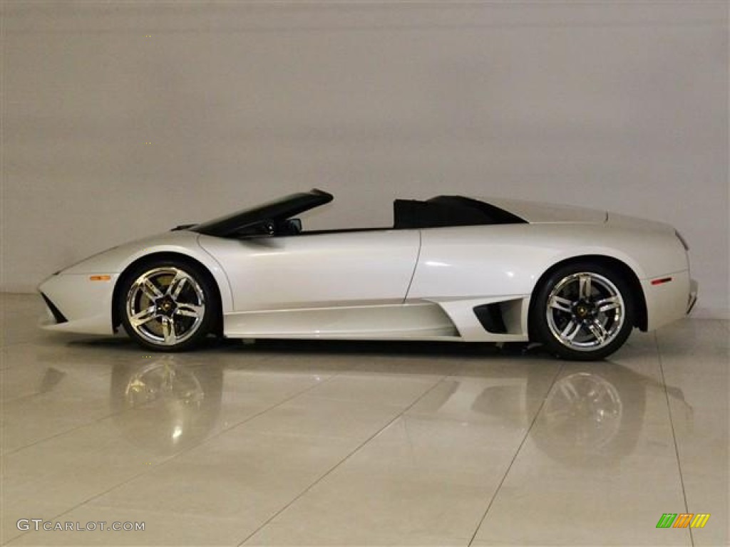 Balloon White 2008 Lamborghini Murcielago LP640 Roadster Exterior Photo #58553003