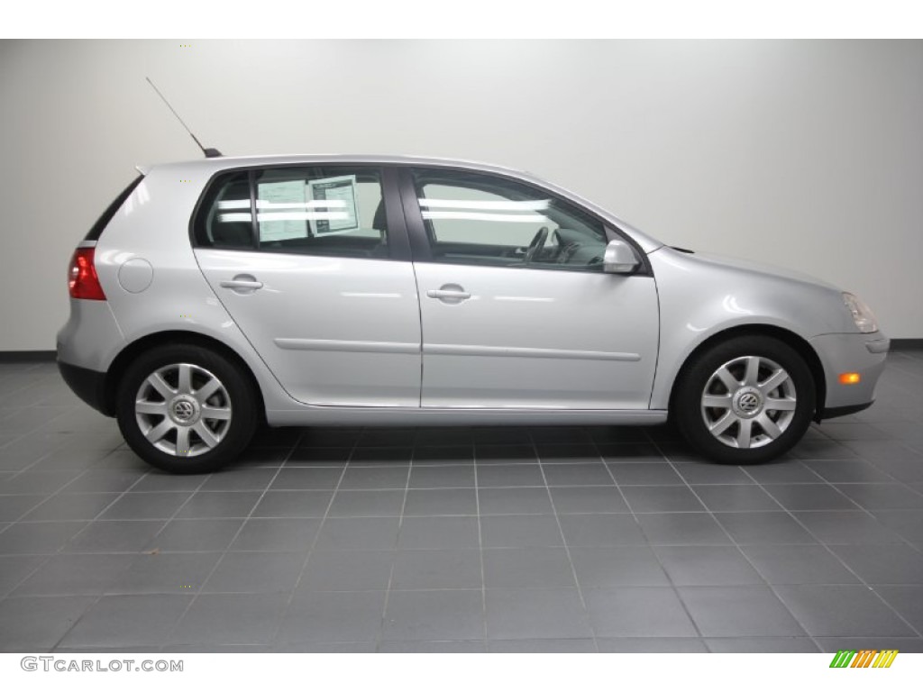 Reflex Silver Metallic 2009 Volkswagen Rabbit 4 Door Exterior Photo #58553130
