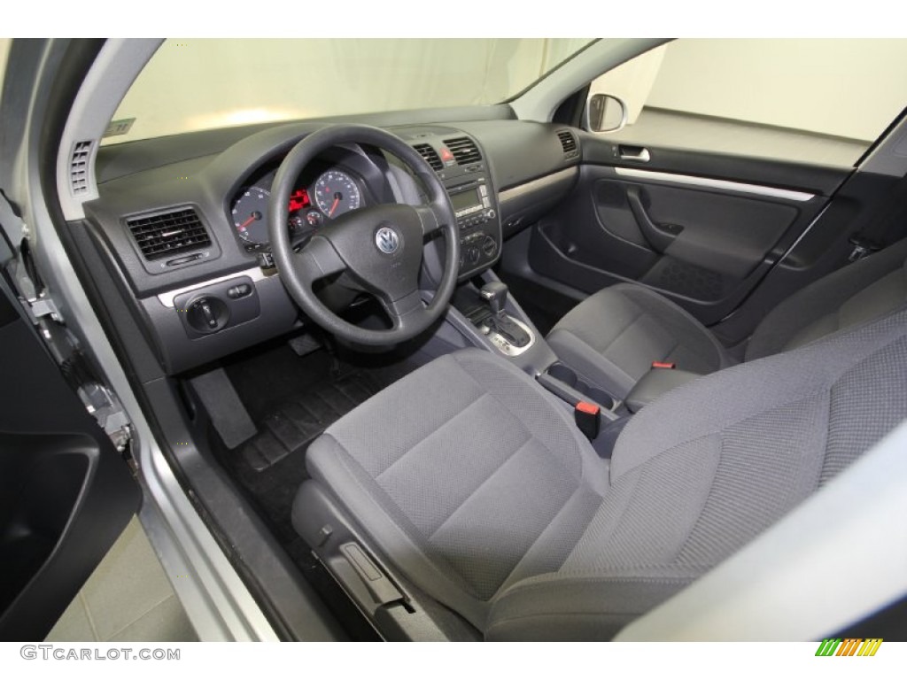 Art Grey Interior 2009 Volkswagen Rabbit 4 Door Photo #58553178