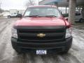 2007 Victory Red Chevrolet Silverado 1500 Work Truck Extended Cab 4x4  photo #3