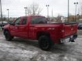 2007 Victory Red Chevrolet Silverado 1500 Work Truck Extended Cab 4x4  photo #4