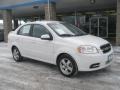 2008 Summit White Chevrolet Aveo LS Sedan  photo #1