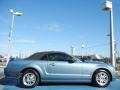 2007 Windveil Blue Metallic Ford Mustang GT Premium Convertible  photo #6