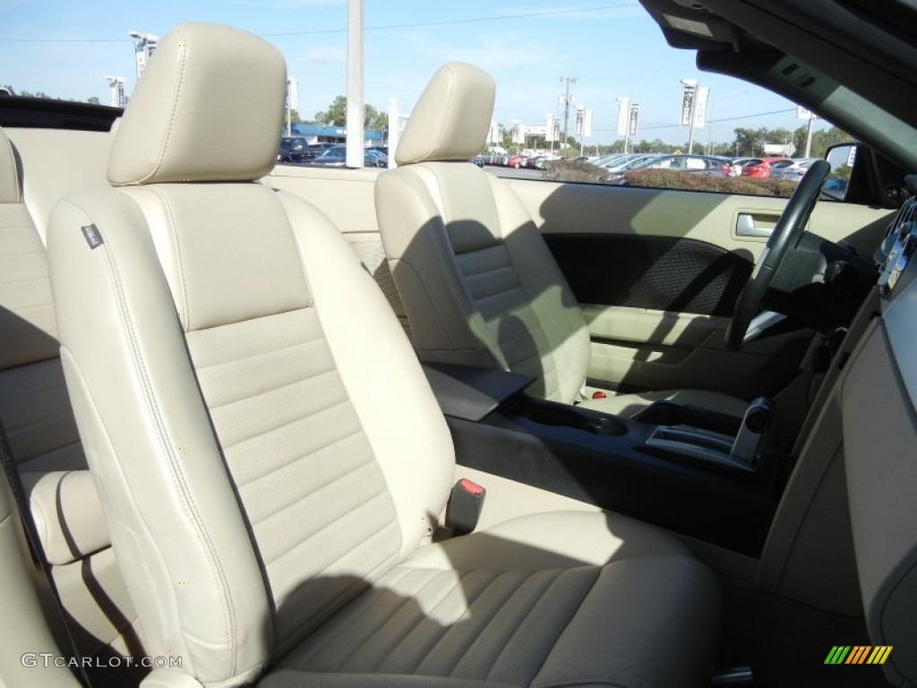 2007 Mustang GT Premium Convertible - Windveil Blue Metallic / Medium Parchment photo #22