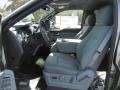 Steel Gray Interior Photo for 2012 Ford F150 #58554550