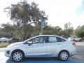 Ingot Silver Metallic 2012 Ford Fiesta S Sedan Exterior