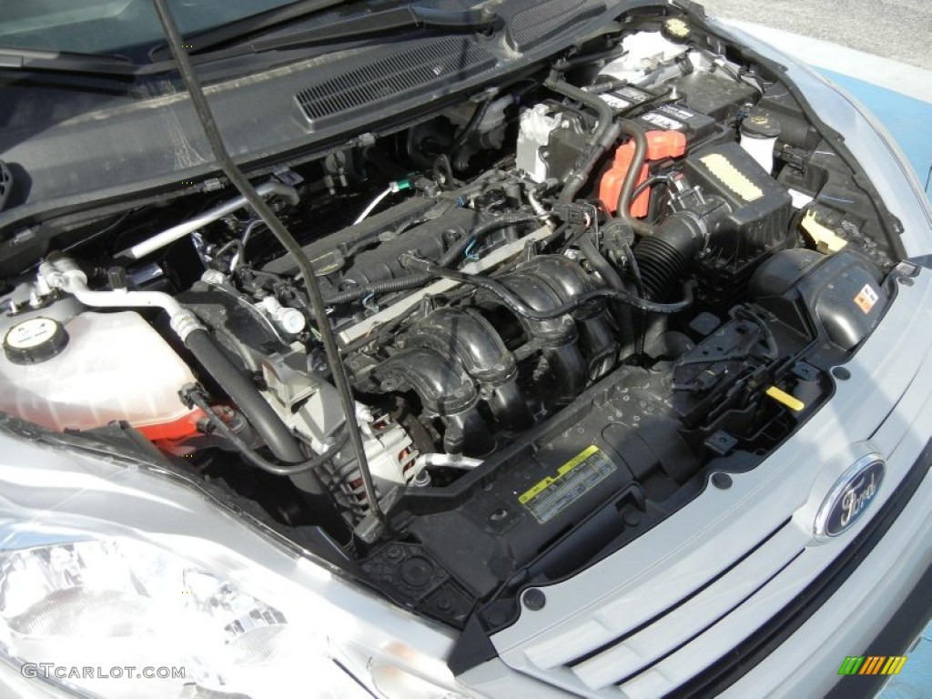 2012 Ford Fiesta S Sedan 1.6 Liter DOHC 16-Valve Ti-VCT Duratec 4 Cylinder Engine Photo #58554604