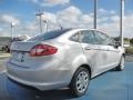 Ingot Silver Metallic 2012 Ford Fiesta S Sedan Exterior