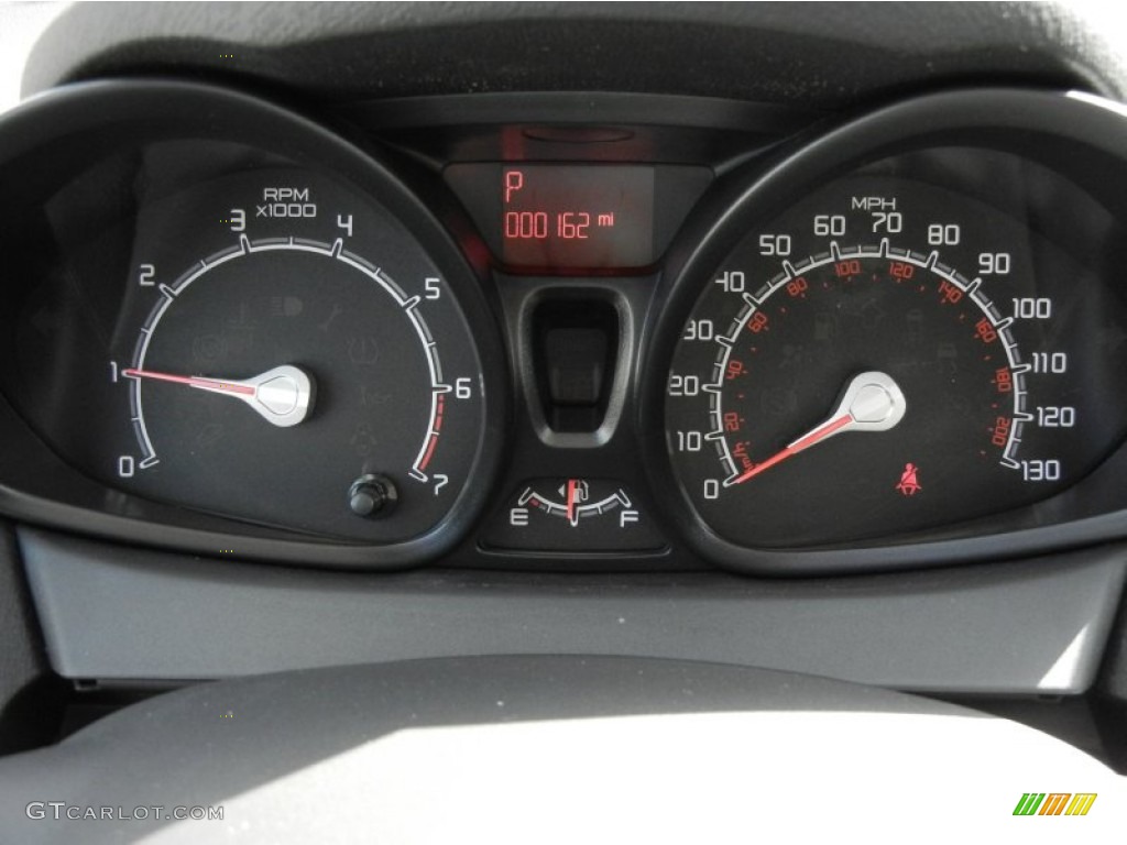2012 Ford Fiesta S Sedan Gauges Photo #58554631
