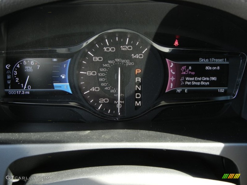 2012 Lincoln MKX FWD Gauges Photo #58554745
