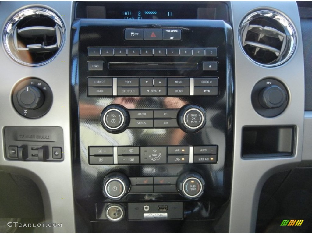 2011 Ford F150 FX4 SuperCrew 4x4 Controls Photo #58556363