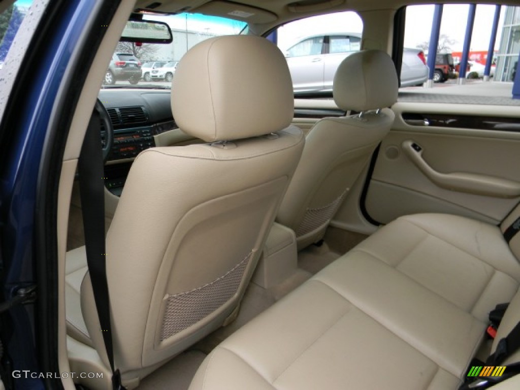 2004 3 Series 325i Sedan - Mystic Blue Metallic / Sand photo #8