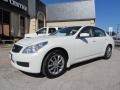 2008 Ivory Pearl White Infiniti G 35 x Sedan  photo #7