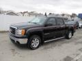 2008 Onyx Black GMC Sierra 1500 SLE Crew Cab 4x4  photo #1