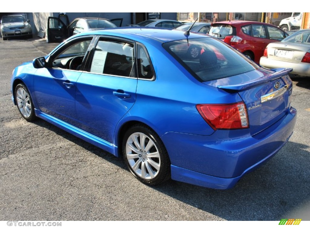 WR Blue Mica 2008 Subaru Impreza WRX Sedan Exterior Photo #58558344