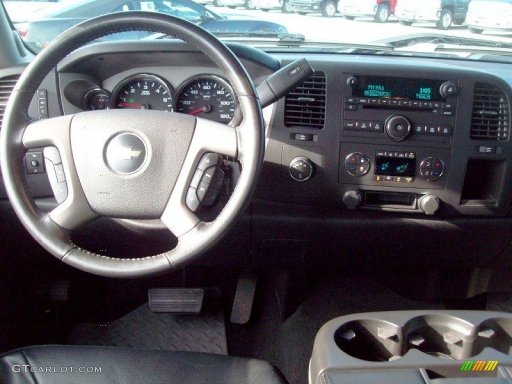 2007 Silverado 1500 LT Z71 Extended Cab 4x4 - Summit White / Ebony Black photo #8