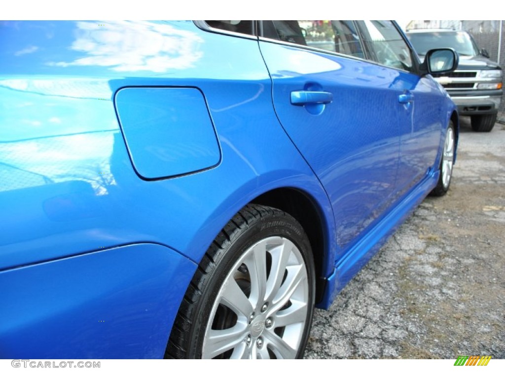 2008 Impreza WRX Sedan - WR Blue Mica / Carbon Black photo #33