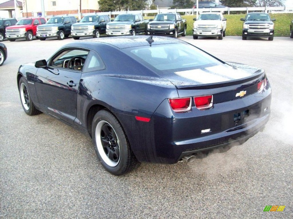 2012 Camaro LS Coupe - Imperial Blue Metallic / Gray photo #2