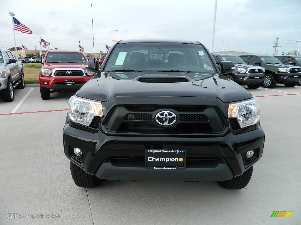 2012 Tacoma V6 TRD Sport Prerunner Double Cab - Black / Graphite photo #2