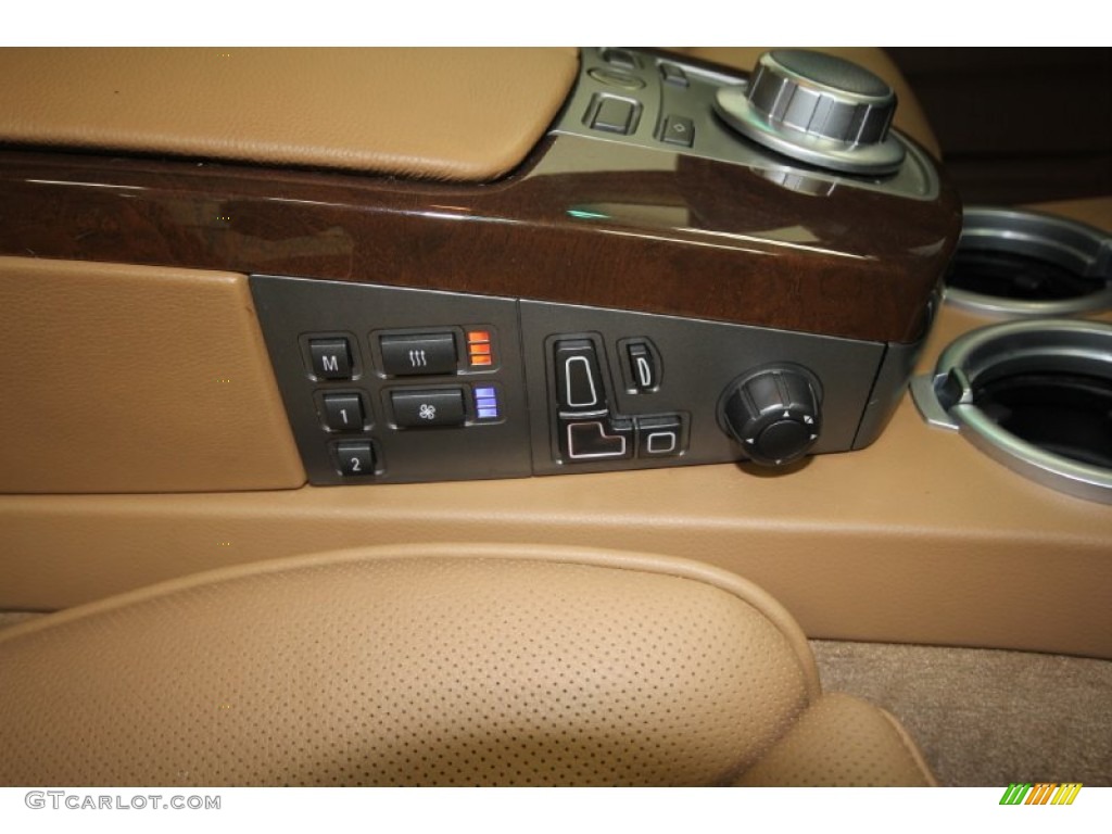 2008 7 Series 750i Sedan - Alpine White / Natural Brown photo #48