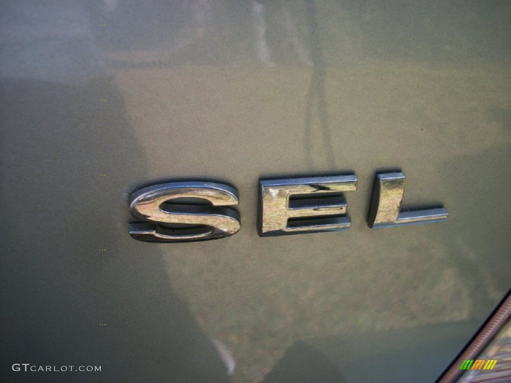 2009 Taurus X SEL - Light Ice Blue Metallic / Camel photo #3