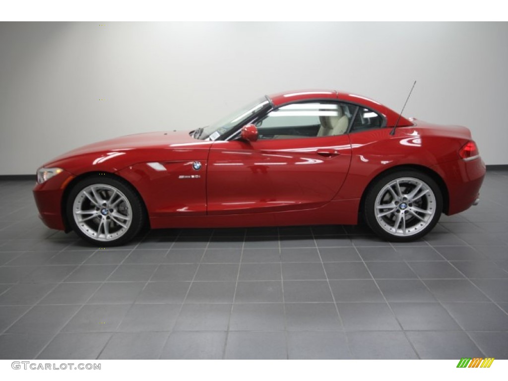 Crimson Red 2009 BMW Z4 sDrive30i Roadster Exterior Photo #58562802