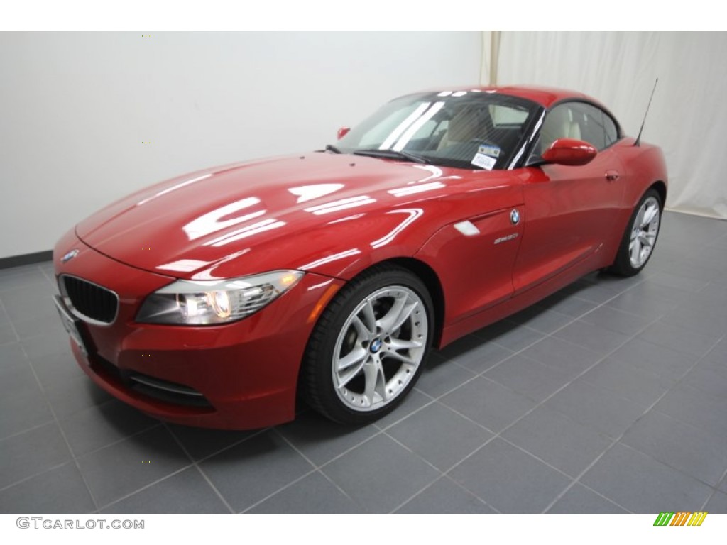 Crimson Red 2009 BMW Z4 sDrive30i Roadster Exterior Photo #58562821