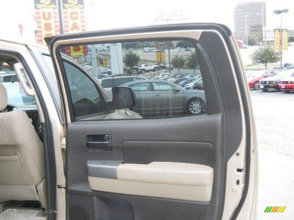 2010 Tundra CrewMax 4x4 - Sandy Beach Metallic / Sand Beige photo #17