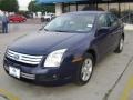 2007 Dark Blue Pearl Metallic Ford Fusion SE V6  photo #1