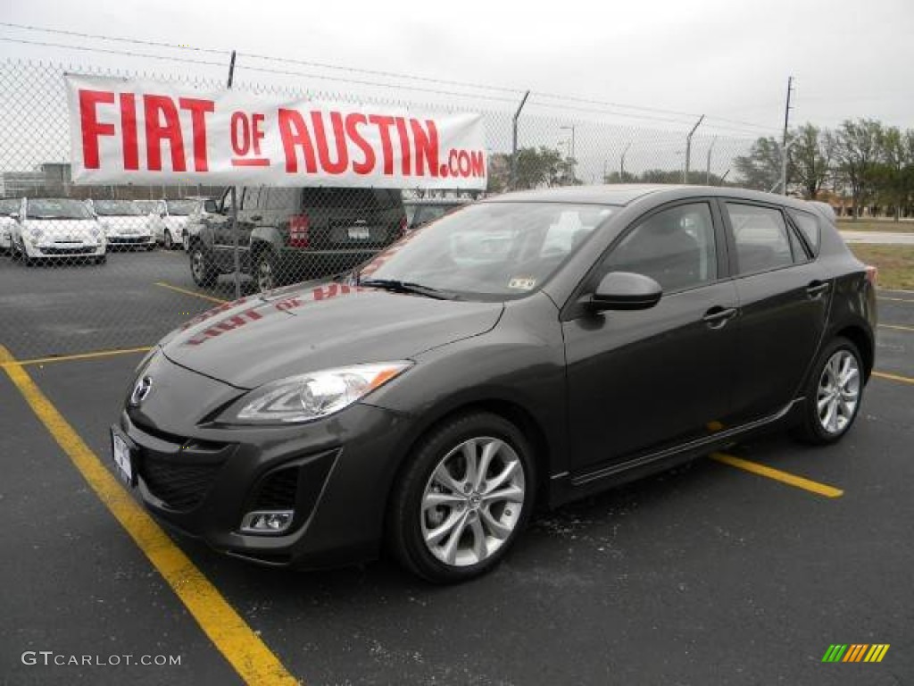 2010 MAZDA3 s Grand Touring 5 Door - Graphite Mica / Black photo #1