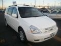 White 2008 Kia Sedona LX