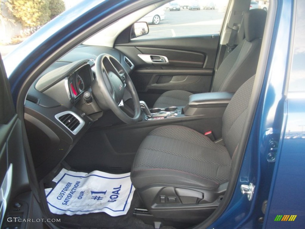 Jet Black Interior 2010 GMC Terrain SLE AWD Photo #58564797