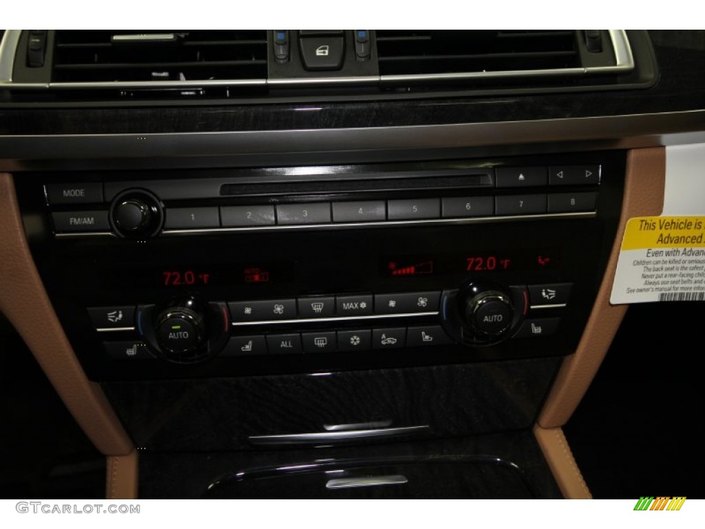 2012 7 Series 750Li Sedan - Mineral White Metallic / Saddle/Black photo #16