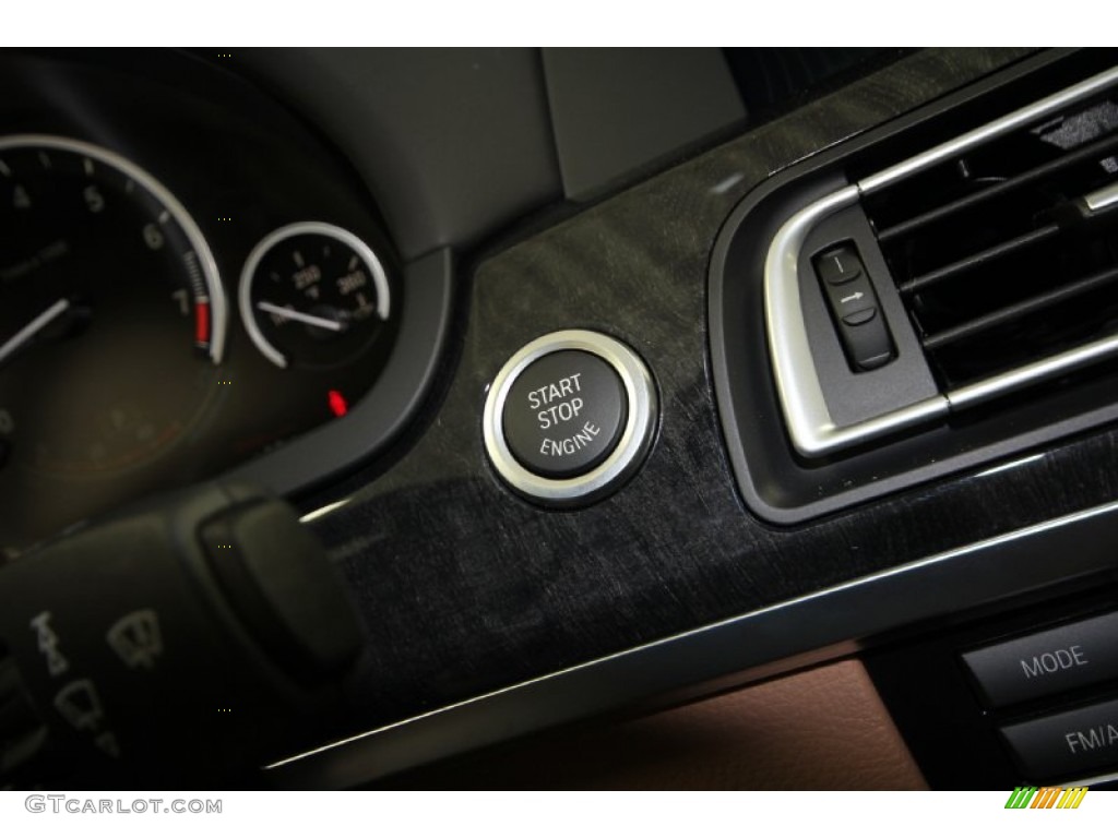 2012 7 Series 750Li Sedan - Mineral White Metallic / Saddle/Black photo #20