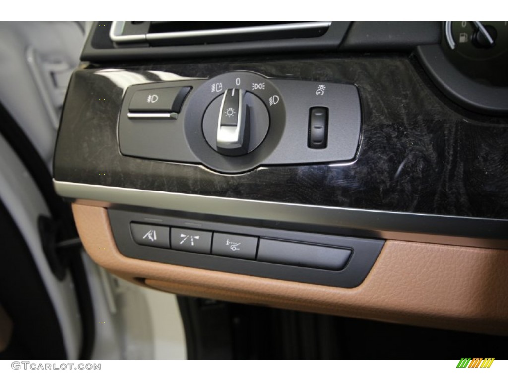 2012 7 Series 750Li Sedan - Mineral White Metallic / Saddle/Black photo #23