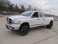Bright White - Ram 3500 SLT Quad Cab 4x4 Dually Photo No. 4