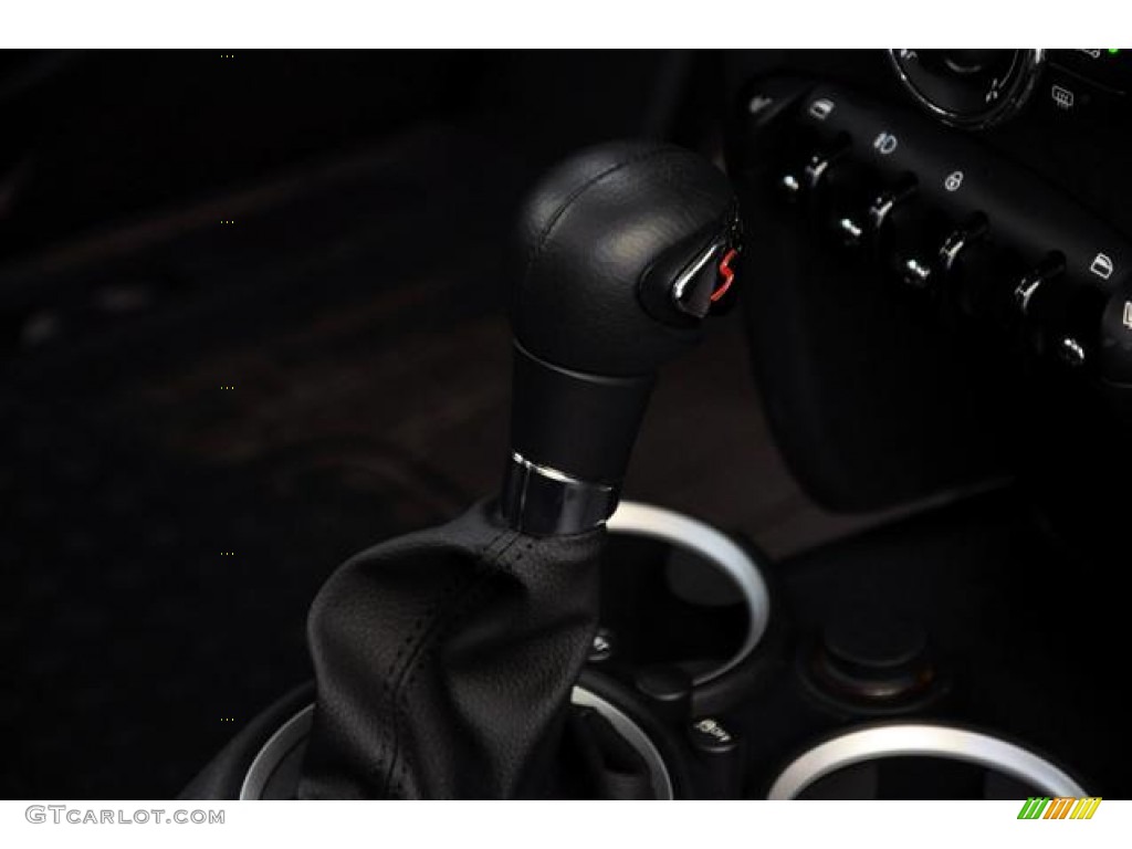 2011 Cooper S Hardtop - Horizon Blue Metallic / Carbon Black photo #33