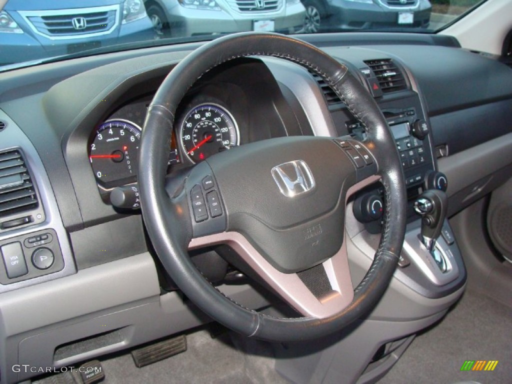 2009 CR-V EX-L 4WD - Taffeta White / Gray photo #23