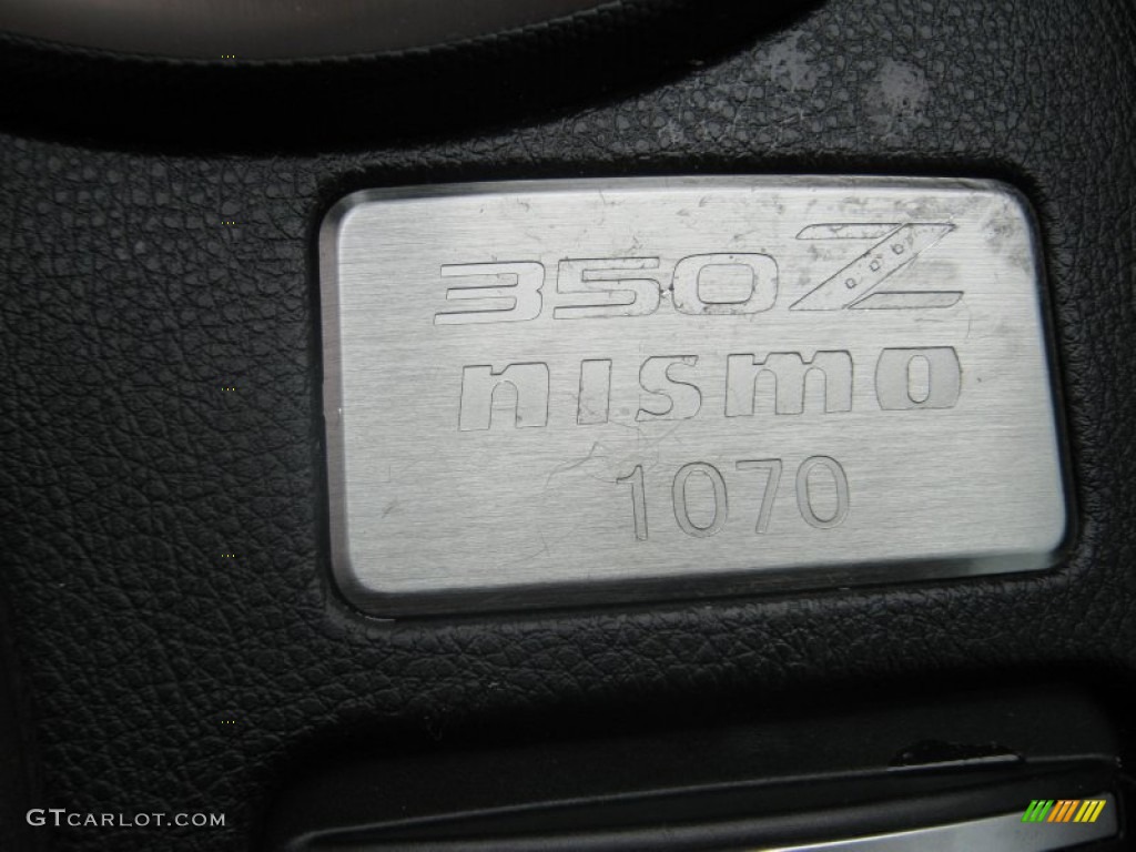 2008 Nissan 350Z NISMO Coupe Marks and Logos Photo #58567668