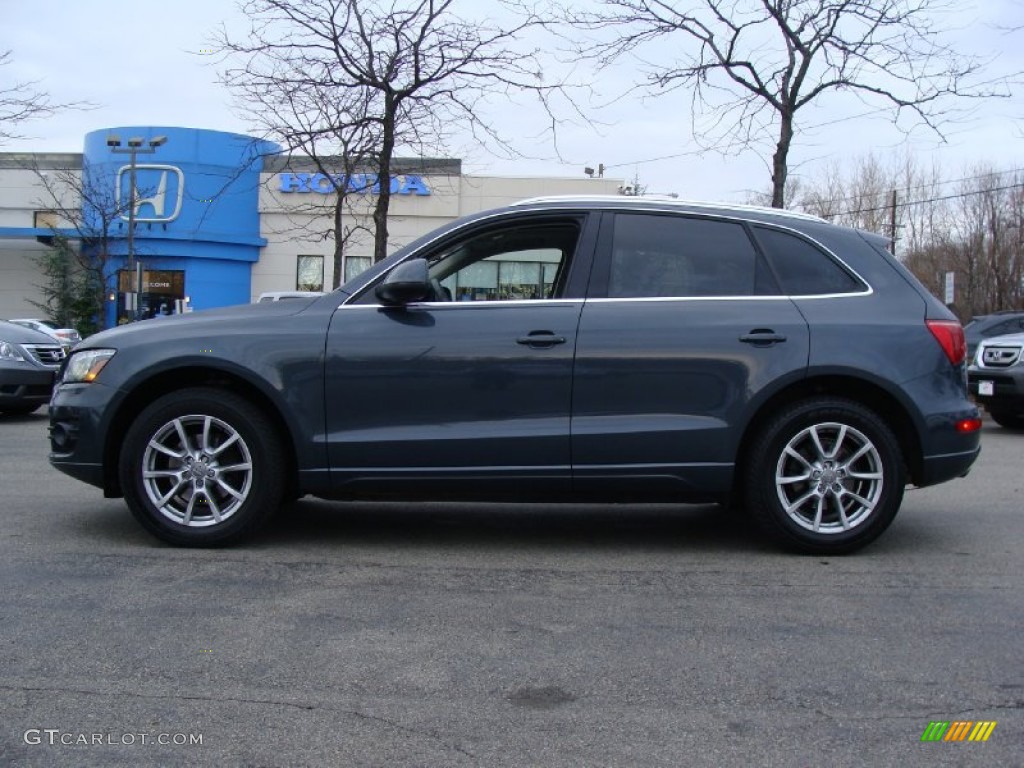 2009 Q5 3.2 Premium quattro - Meteor Gray Pearl Effect / Cardamom Beige photo #1