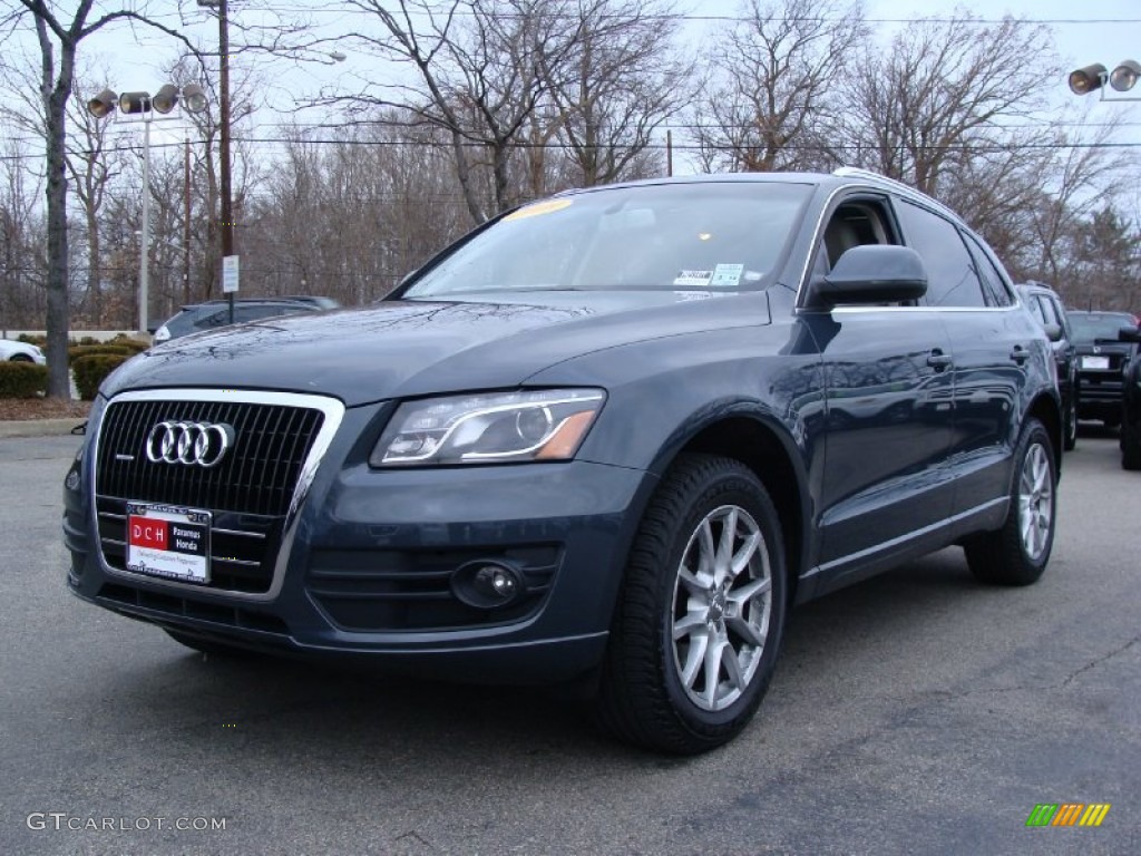 2009 Q5 3.2 Premium quattro - Meteor Gray Pearl Effect / Cardamom Beige photo #5