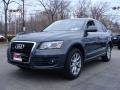 2009 Meteor Gray Pearl Effect Audi Q5 3.2 Premium quattro  photo #5