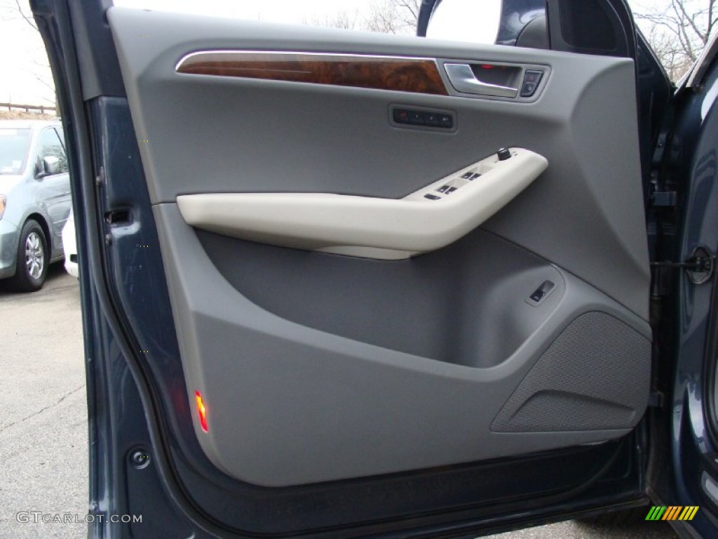 2009 Q5 3.2 Premium quattro - Meteor Gray Pearl Effect / Cardamom Beige photo #19