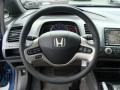 Gray 2007 Honda Civic EX Sedan Steering Wheel