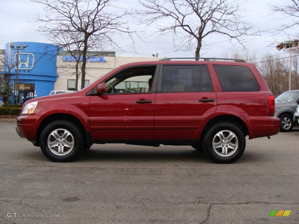 Redrock Pearl 2005 Honda Pilot EX-L 4WD Exterior Photo #58568280