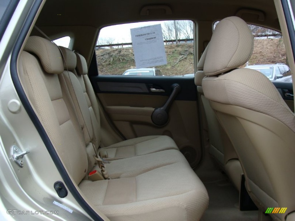 2009 CR-V LX 4WD - Borrego Beige Metallic / Ivory photo #13