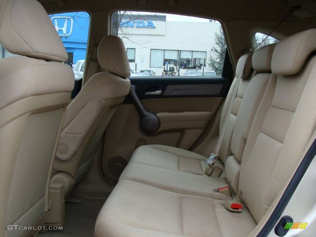 2009 CR-V LX 4WD - Borrego Beige Metallic / Ivory photo #17