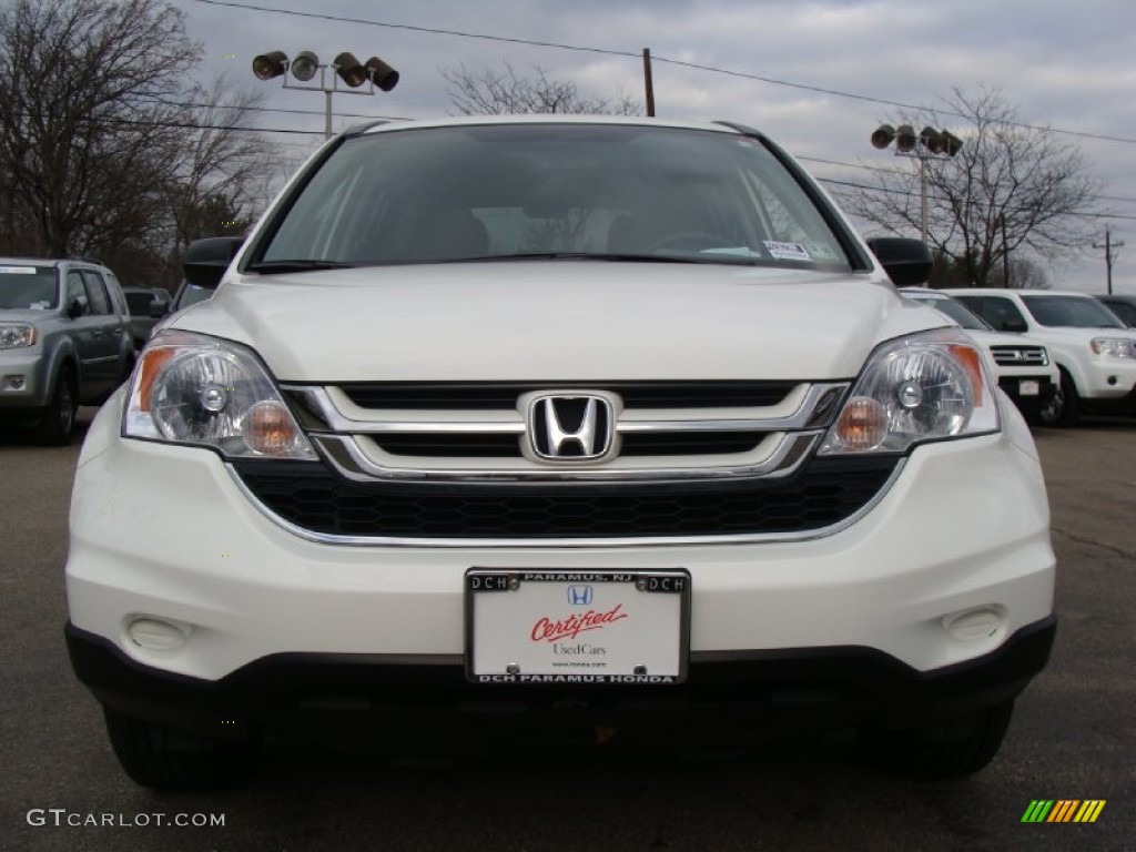 2011 CR-V EX 4WD - Taffeta White / Gray photo #6